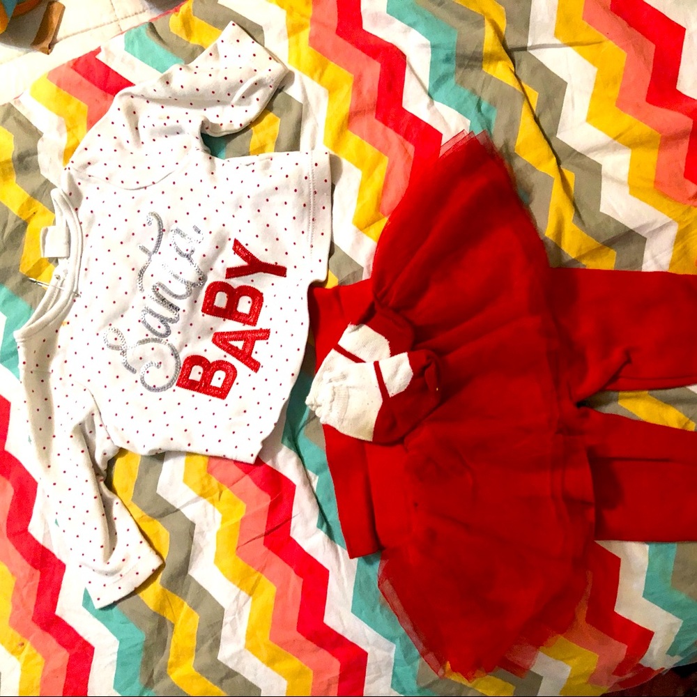 9 month girl Christmas set